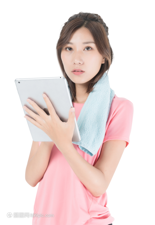運(yùn)動女性的數(shù)字動態(tài) 平板電腦重塑健身邊界